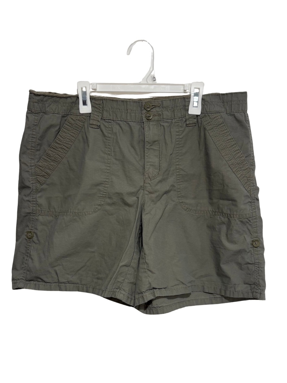 Tommy Hilfiger Lightweight Shorts Casual Summer Shorts Olive Green